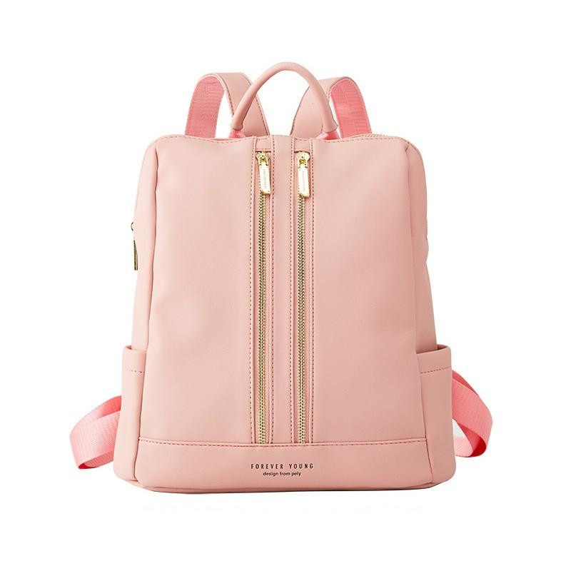 Pierre Loues Жіночий рюкзак-сумка  PL931-10 з екошкіри, з двома бічними кишенями, 12 л Рожевий - зображення 1