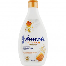 Johnson's Лосьйон для тіла  Vita-Rich Доглядальний з йогуртом, вівсом і медом 400 мл (3574661385723)