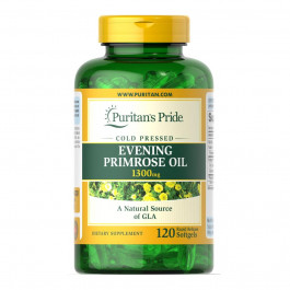 Puritan's Pride Evening Primrose Oil 1300 mg, 120 капсул