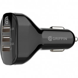 Griffin 3-Port 4.8A USB Black (GP-008-BLK)