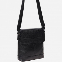 Laras Мужская кожаная сумка  K103822-black Черная (ROZ6400008863)