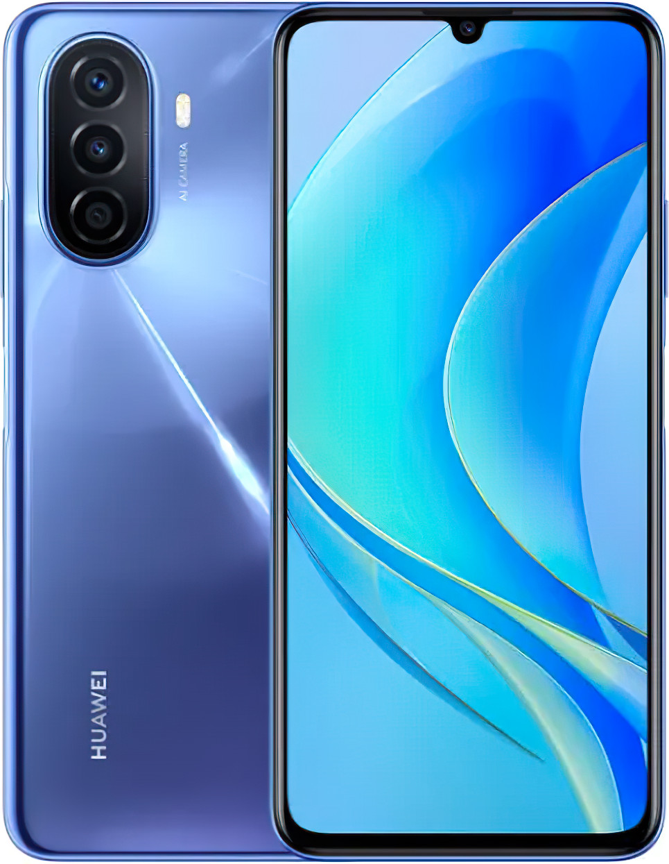 HUAWEI Nova Y70 4/128GB Crystal Blue - зображення 1