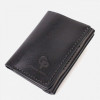 Grande Pelle Шкіряне портмоне  leather-16789 Чорне - зображення 1