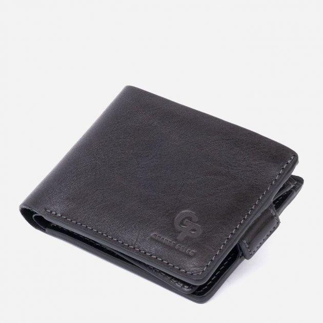 Grande Pelle Мужское портмоне кожаное  leather-11320 Черное - зображення 1