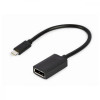 Cablexpert USB-C to DisplayPort Black (A-CM-DPF-02) - зображення 3