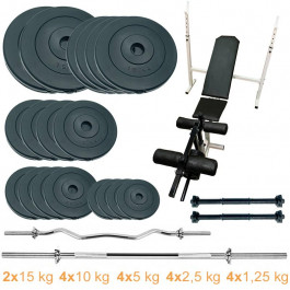 Newt Gym Scott Plus Set Pro 120 kg