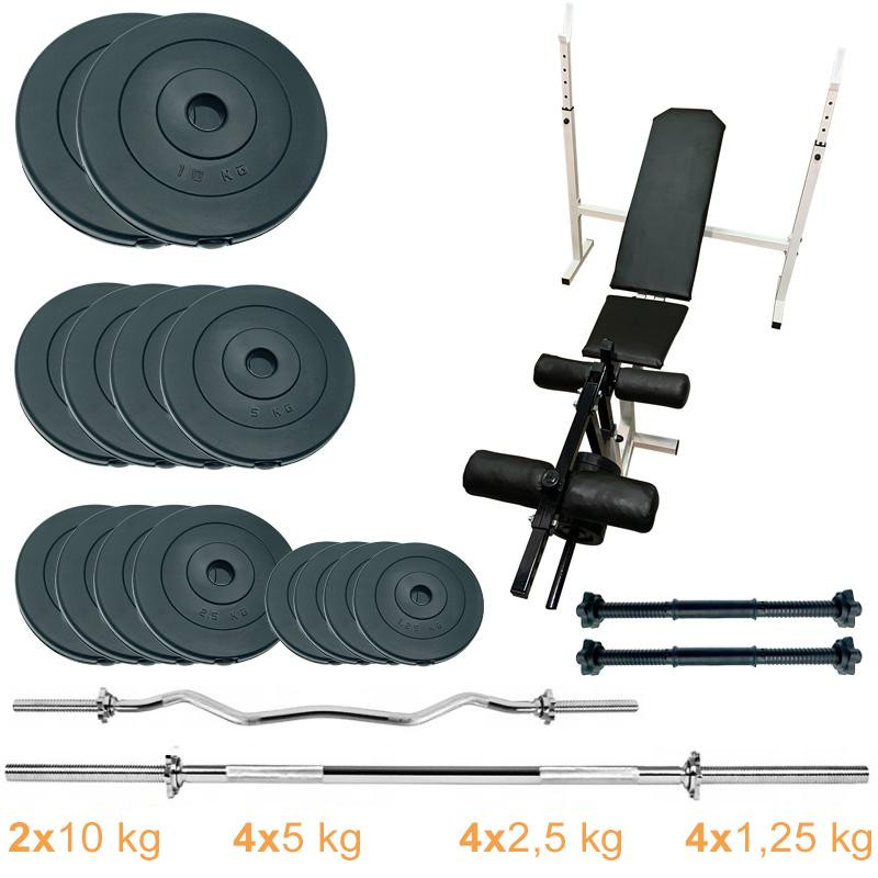 Newt Gym Scott Plus Set Pro 70 kg - зображення 1