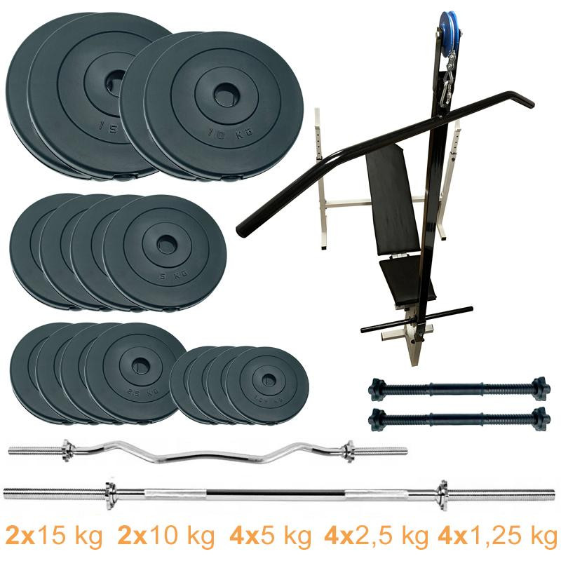 Newt Gym Scott Plus Set Pro T 100 kg - зображення 1