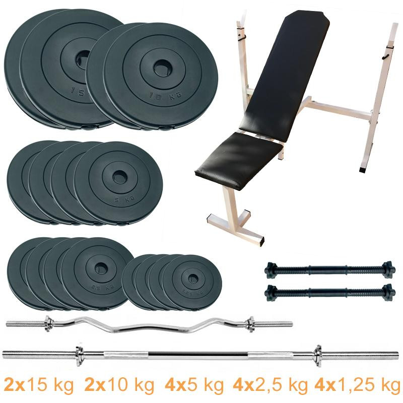 Newt Gym Set Pro 100 kg - зображення 1