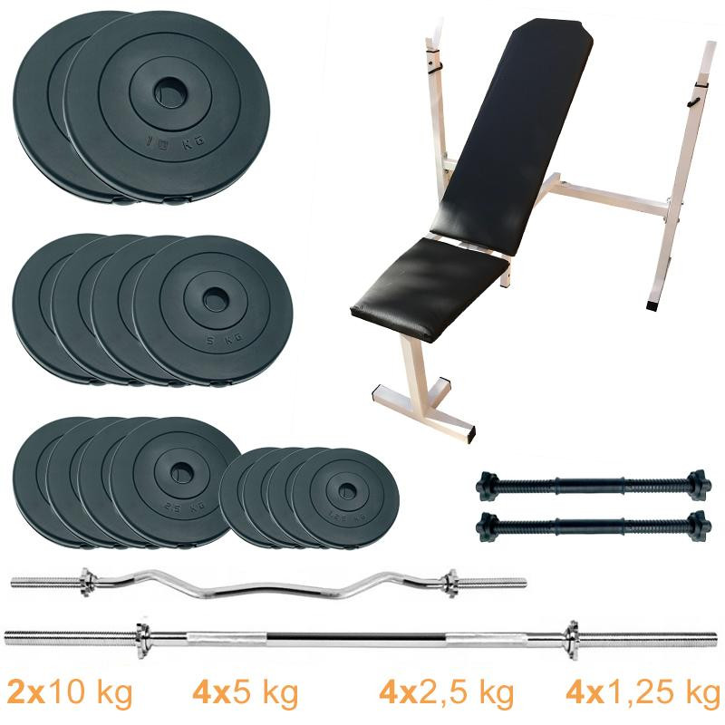 Newt Gym Set Pro 70 kg - зображення 1