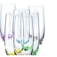Crystalex Набор стаканов для воды Viola 350мл 25180/D4662/350/6 - зображення 1