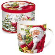   Easy Life Кружка Christmas Time Santa & Snowman 350мл R0117#CTSS/6