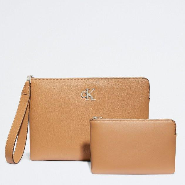 Calvin Klein Комплект (сумка-клатч + жіночий) косметичка  644797404 One size Коричневий (1159785045) - зображення 1