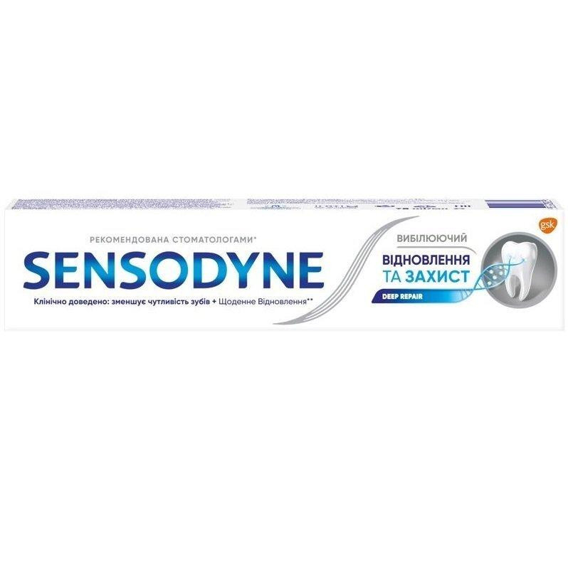Sensodyne Зубна паста  Відновлення та Захист Відбілююча 75мл - зображення 1