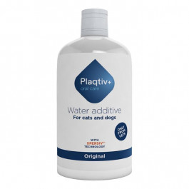 Plaqtiv+ Plaqtiv+ Water Additive Засіб для догляду за ротовою порожниною для собак і котів 500 мл (5055037403