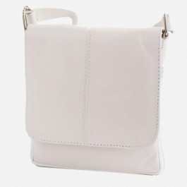 Valiria Fashion Сумка планшет через плече жіноча з натуральної шкіри маленька  SK2495-11 Біла (2900000177673)