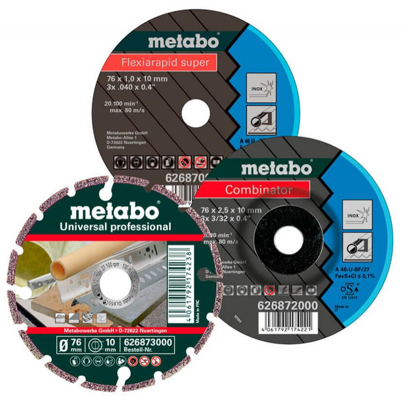 Metabo 76 х 10 мм 3 шт (626879000) - зображення 1