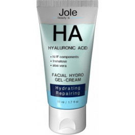 Jole Cosmetics Гиалуроновый гель-крем  Facial Hydro Gel-Cream 50 мл (4820243880957)