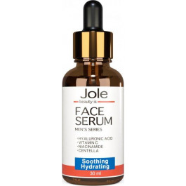 Jole Cosmetics Увлажняющая и заживляющая сыворотка для мужчин  Hydrating & Sooting Serum for Men 30 мл (48202438811
