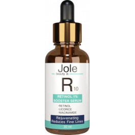 Jole Cosmetics Сыворотка для лица  Retinol 10 Serum с ретинолом 1%, ниацинамидом и центеллой 30 мл (4820243881350)