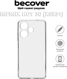 BeCover Силіконовий чохол  для Infinix Hot 30 (X6831) Transparancy (710390)