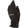 2XU Рукавички Run Glove UQ5340h_BLK/SIL р.XL чорний - зображення 1