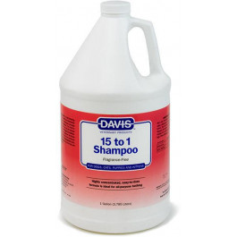 Davis Veterinary Шампунь-концентрат  15 to 1 Shampoo Fragrance-Free 1:15 без запаху для собак, котів (52249)