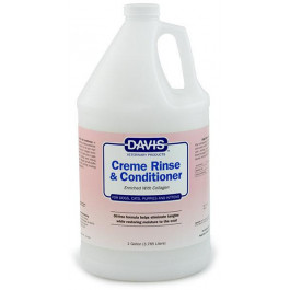 Davis Veterinary Ополіскувач та кондиціонер-концентрат  Creme Rinse & Conditioner з колагеном для собак, котів 3.8 л 