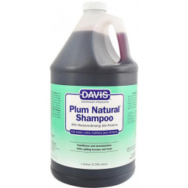 Davis Veterinary Шампунь-концентрат  Plum Natural Shampoo з протеїнами шовку для собак, котів 3.8 л (52268)