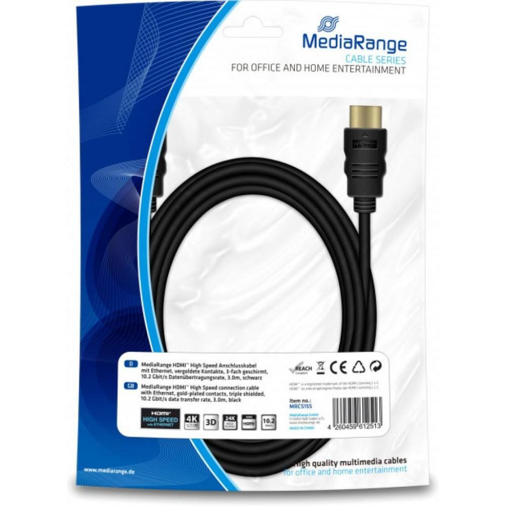 MediaRange HDMI с Ethernet (MRCS155) - зображення 1