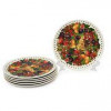 Brandani Набор тарелок салатных Le Primizie 21,5см 52176-set - зображення 1