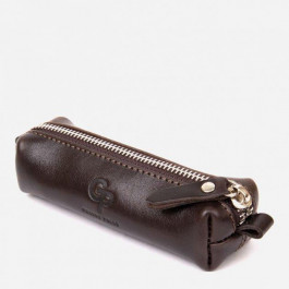 Grande Pelle Ключница кожаная  leather-11339 Коричневая