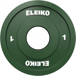 Eleiko Olympic WL Comp./Training Disc 1kg, RC (124-0010R)