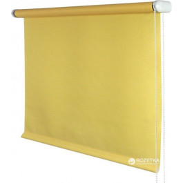 Деко-Сити Ролета тканинна  Стандарт 80x170 см, льон, Жовта (81003080170)