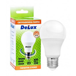 DeLux LED BL 60 10W 3000K 220V E27 3 шт (90016860)