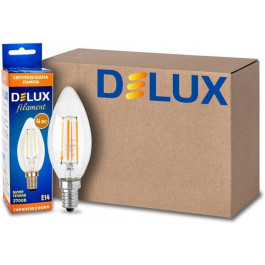 DeLux LED BL37B 4W 410Lm 4000K 220V E14 filament набор 10 шт (90017538)