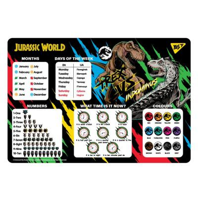YES Підкладка настільна  Jurassic World англійська (492064) - зображення 1