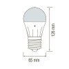 Horoz Electric LED DARK-10 10W A60 E27 6400К с датчиком освещения (001-068-0010-010) - зображення 3