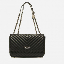 GUESS Жіноча сумка через плече  KEILLAH CONVERTIBLE XBODY FLAP чорна (HWQG8690210-BLA)