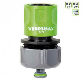 Verdemax Соединитель для полива d=5/8 с перекрыванием воды (8015358094276)