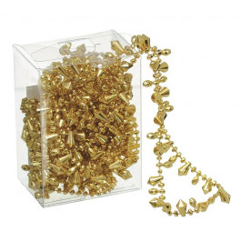 JUMI Гірлянда декоративна  Намисто-кристал 4м золото (5900410381056)
