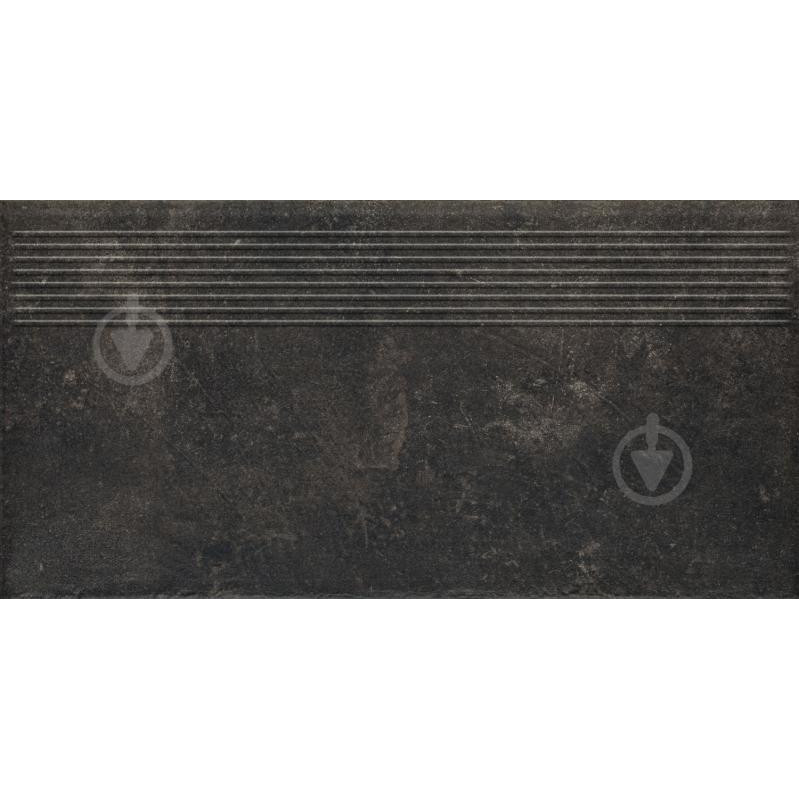Paradyz Клінкерна плитка Fondi brown stopnica prosta 30x60 - зображення 1