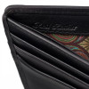 Visconti Чоловічий гаманець із плетеної шкіри  PT105 BLK Rham - зображення 7