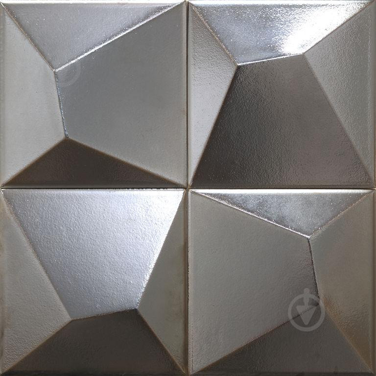 Cifre Ceramica Vertex Line Silver 15x15 - зображення 1