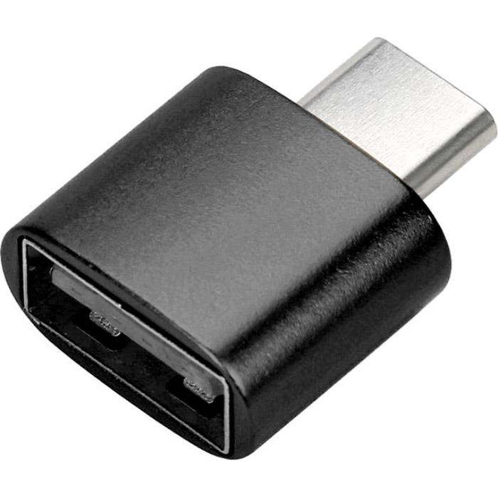 Voltronic USB3.0 Type-C/AF Black (YT-T-TYPE-C(M) - USB(F) BLACK) - зображення 1