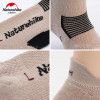 Naturehike Шкарпетки низькі  NH21FS014, 2 пари (бежеві, чорні), розмір L - зображення 2