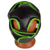 PowerPlay Боксерський шолом тренувальний 3100 XL Чорно-зелений (PP_3100_XL_Black/Green) - зображення 5