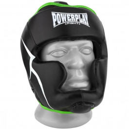   PowerPlay Боксерский шлем тренировочный 3100 XS Черно-зеленый (PP_3100_XS_Black/Green)