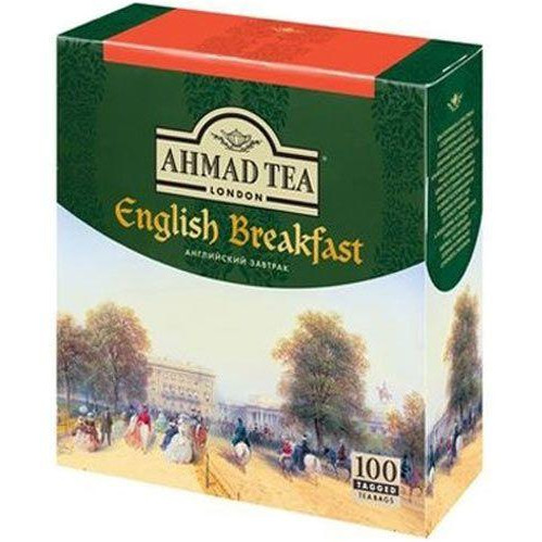 Ahmad Tea English Breakfast 100х2 г (054881006002) - зображення 1