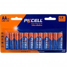 PKCELL AA bat Alkaline 24шт Ultra Alkaline (6942449511348)
